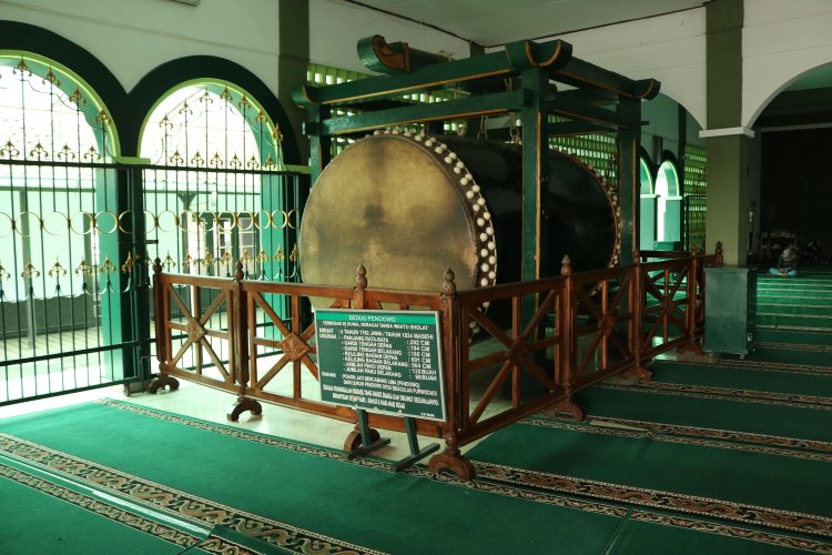 Beduk Pendowo, Ikon Bersejarah Masjid Agung Darul Muttaqin Purworejo