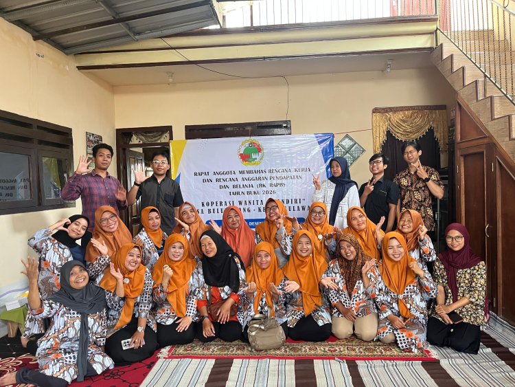 Koperasi Wanita Mandiri Bululawang Gelar Rapat Kerja dan RAPB 2026, Sosialisasikan Warkop Digital dan Program P3MI