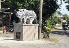 Patung Macan Viral sebagai Daya Tarik Wisata Baru di Kabupaten Kediri