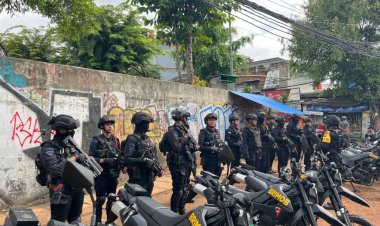 Update Keamanan Jaktim 2026: Antisipasi Tawuran, Brimob Patroli Skala Besar di Jatinegara