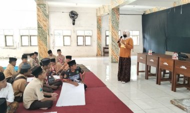 Pelatihan Membatik PP An-Nur Nurul Fajri Bersama Batik Ganjar