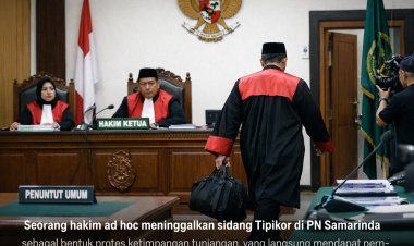 Proses Tunjangan Berunjung Walk Out, MA  Telusuri Aksi Hakim Ad Hoc Samarinda