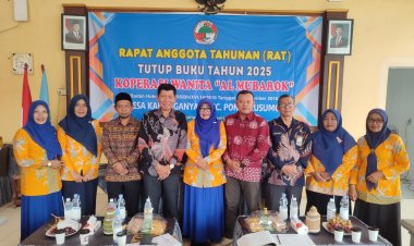 Koperasi Wanita Al Mubarok Gelar RAT Tutup Buku Tahun 2025 di Karanganyar