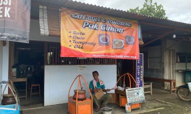 Sate Gulai dan Tongseng Kambing Pak Giman, Cita Rasa Khas Desa Winong Purworejo