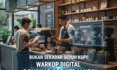 Bukan Sekadar Seduh Kopi! Warkop Digital Bongkar SOP Kedai Kopi agar Pelayanan Makin Profesional