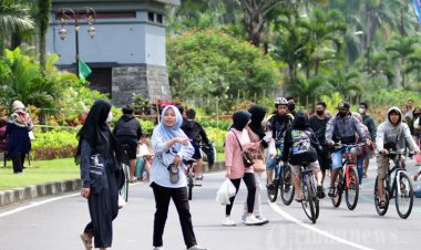 Minggu Pagi, Ijen Malang Jadi Ruang Publik Favorit