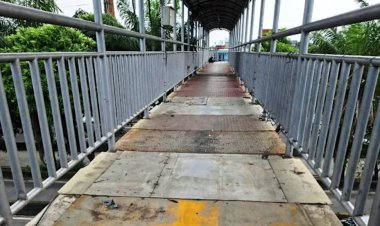 Berulang Kali Besi JPO Dicuri, Gubernur Pramono Arahkan Agar Ganti Material Jembatan