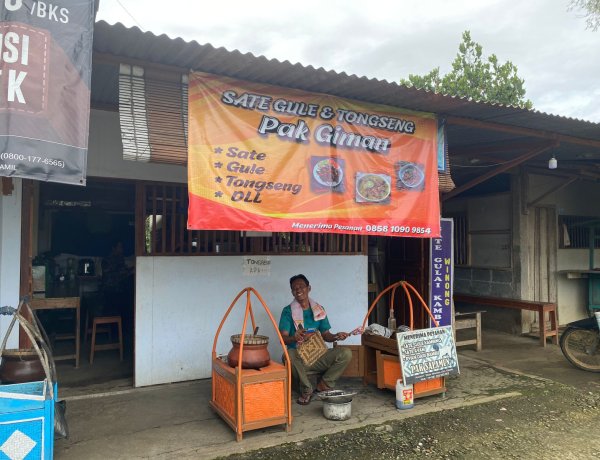 Sate Gulai dan Tongseng Kambing Pak Giman, Cita Rasa Khas Desa Winong Purworejo