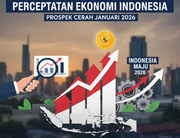 Ekonomi Indonesia Diproyeksikan Tumbuh Stabil di 2026