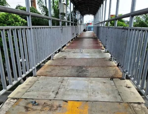 Berulang Kali Besi JPO Dicuri, Gubernur Pramono Arahkan Agar Ganti Material Jembatan