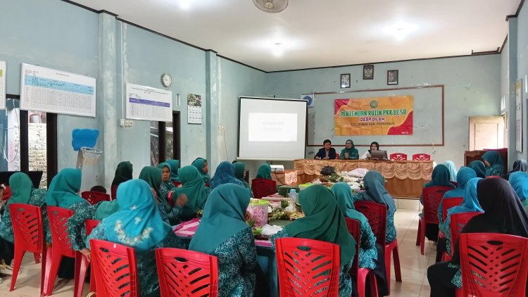 Warkop Digital Sosialisasikan Layanan kepada Ibu-Ibu PKK Desa Dilem