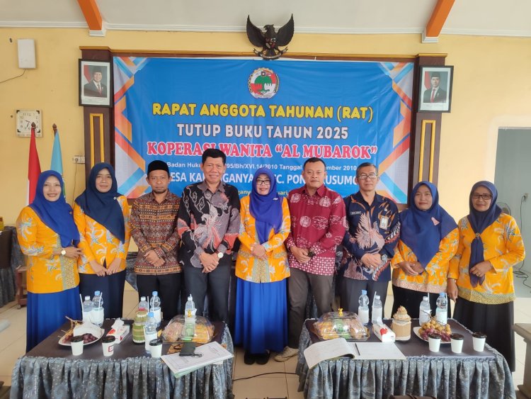 Koperasi Wanita Al Mubarok Gelar RAT Tutup Buku Tahun 2025 di Karanganyar