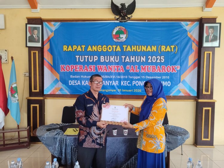 Koperasi Wanita Al Mubarok Gelar RAT Tutup Buku Tahun 2025 di Karanganyar