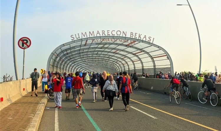 CFD Bekasi Jadi Magnet Olahraga Warga, Minggu Pagi Penuh Energi Positif