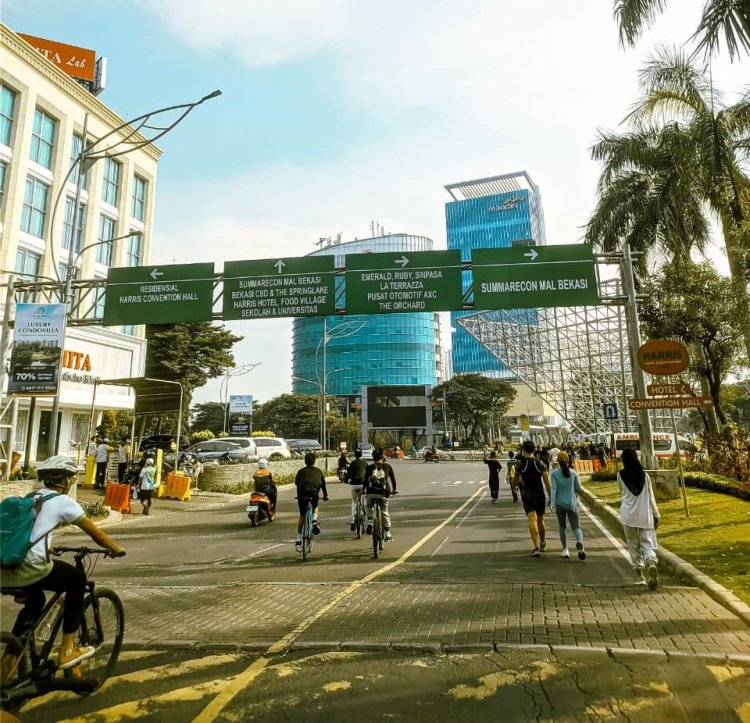CFD Bekasi Jadi Magnet Olahraga Warga, Minggu Pagi Penuh Energi Positif