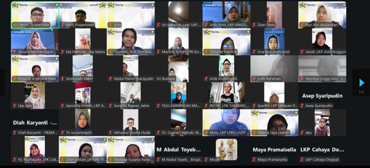 Puspelindo Gelar Sharing Session Pendidikan, Bahas Peran Pendidik dan Penguatan Kompetensi Secara Online