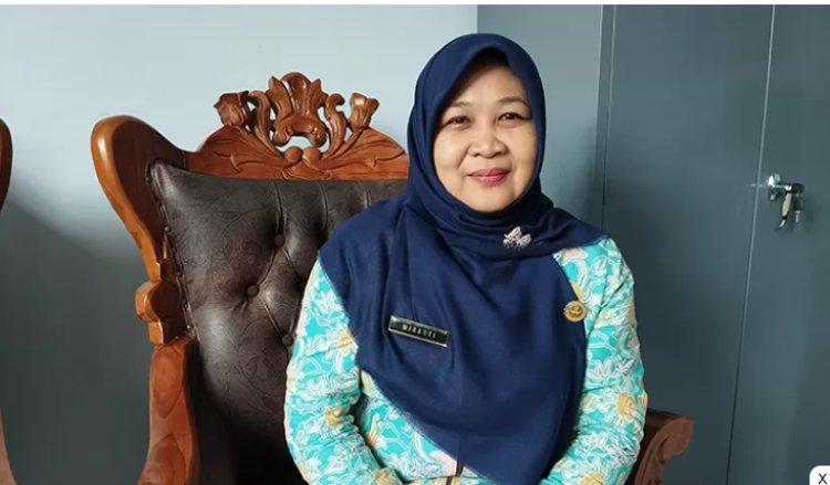 Kepala Bidang Kesehatan Hewan dan Kesehatan Masyarakat Veteriner, Dinas Ketahanan Pangan dan Pertanian (DKPP) Purworejo Sri Widarti (Sumber: Jawa Pos Radar Purworejo)