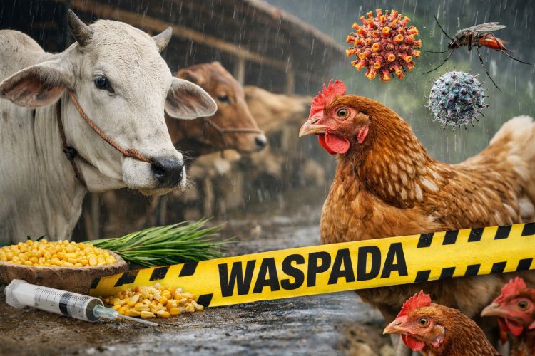 Purworejo Tingkatkan Kewaspadaan Penyakit Hewan di Musim Hujan