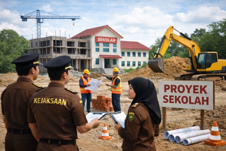 Cegah Penyimpangan Kejari Kota Malang Kawal Tiga Proyek Pendidikan
