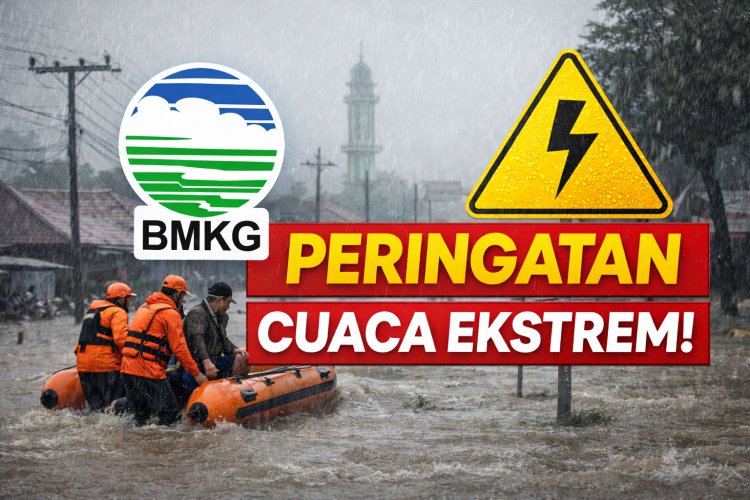 BMKG Ingatkan 8 Wilayah Pantura Terancam Banjir Besar Hingga Akhir Januari