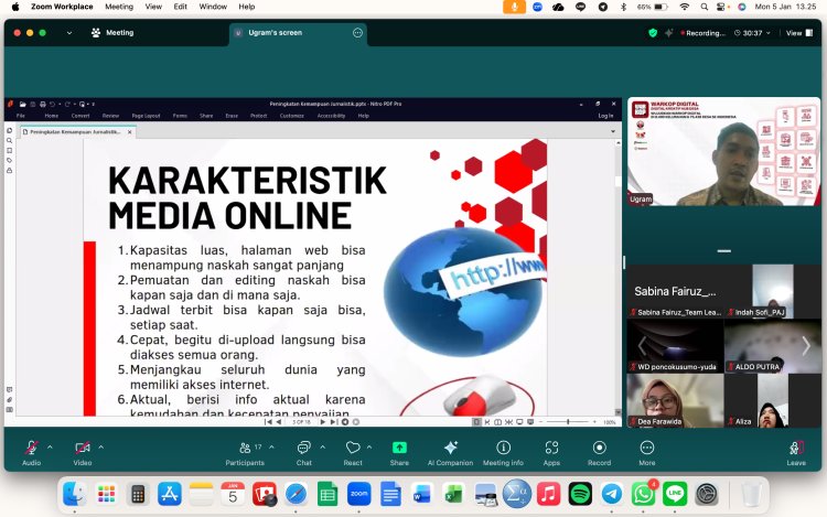 Bongkar Rahasia Digitalisasi Usaha, Warkop Digital Latih Guetilang untuk Pelaku WADI di Lima Wilayah