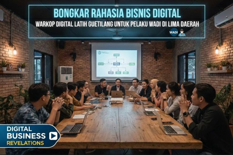 Bongkar Rahasia Digitalisasi Usaha, Warkop Digital Latih Guetilang untuk Pelaku WADI di Lima Wilayah