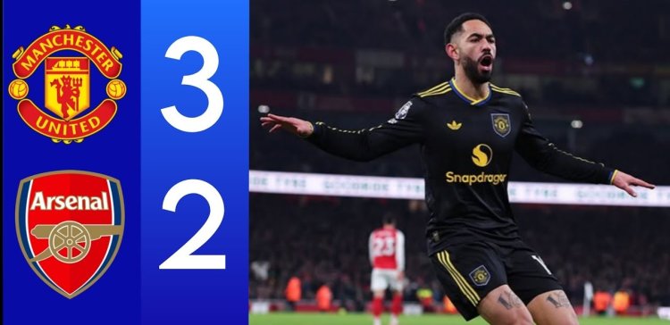 Manchester United Taklukkan Arsenal, Setan Merah Tunjukkan Mental Juara
