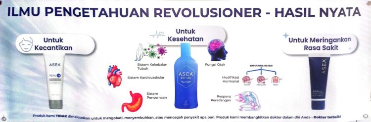 Kunjungan Warkop Digital Sawojajar dari Pak Peter Selaku Distributor Produk Kesehatan ASEA