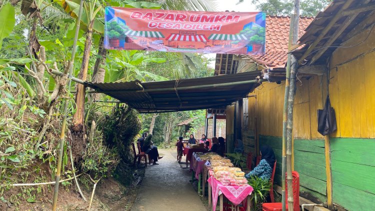 Bazar UMKM Desa Dilem Hadirkan Prodak Unggulan Asli Buatan Masyarakat Setempat