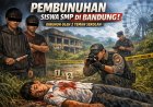 Siswa SMP di Bandung Tewas Dibunuh Dua Remaja, Motif Dendam Pertemanan dan Penyimpangan Seksual