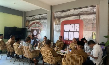 Warkop Digital Mekar Sari Jadi Ruang Diskusi Kepala Desa Bahas Program Kerja