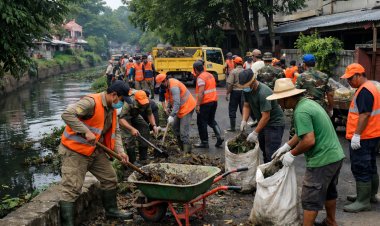 Upaya Cegah Genangan, Pemkot Jaksel Jadwalkan Kerja Bakti Tiga Kali Sepekan