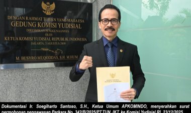 Putusan Banding PT TUN Jakarta Perkuat Keabsahan Kepemimpinan Soegiharto Santoso di APKOMINDO