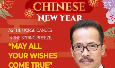 Soegiharto Santoso Mengucapkan Selamat Tahun Baru Imlek 2577/2026, GONG XI FA CAI.