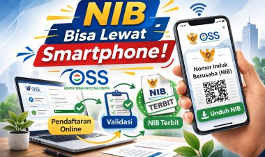 Masih Banyak yang Belum Tahu, Sekarang Buat NIB Bisa Cukup Lewat HP!