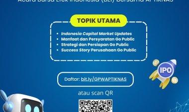 APTIKNAS Bersama Bursa Efek Indonesia Gelar Go Public Workshop untuk Anggota