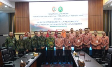Perkuat Perlindungan Perempuan dan Anak, Pemkab Mojokerto dan Pengadilan Negeri Mojokerto Teken MoU