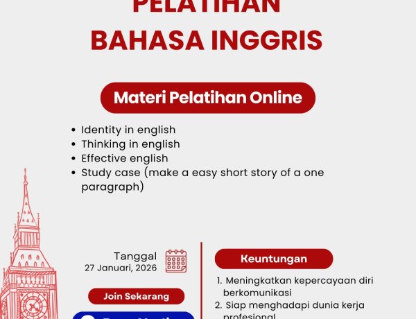 Pelatihan Bahasa Inggris Jadi Bekal Calon PMI Hadapi Dunia Kerja Internasional