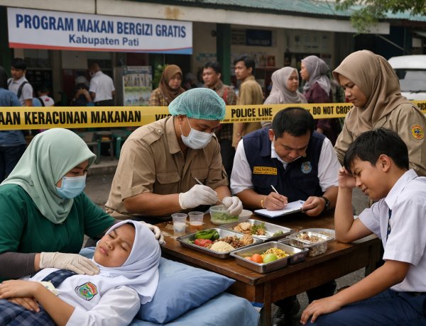 Dugaan Keracunan Makanan dalam Program MBG di Kabupaten Pati, Sejumlah Siswa Alami Mual dan Muntah