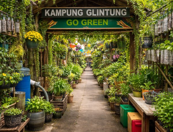 Menteri PPPA Tinjau Kampung Glintung Kota Malang, Soroti Peran Perempuan dalam Kelola Lingkungan dan Ekonomi Warga