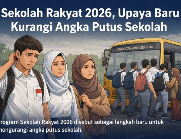 Jutaan Anak Putus Sekolah, Program Sekolah Rakyat Jadi Jawaban?