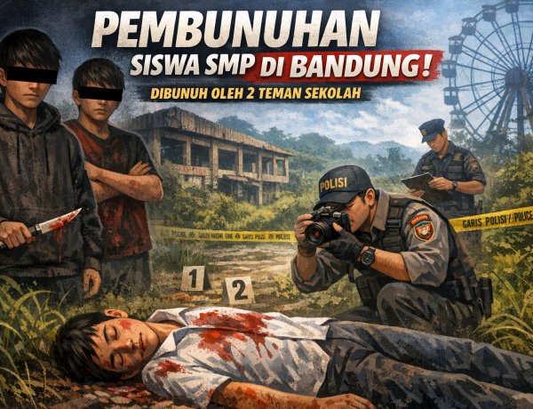 Siswa SMP di Bandung Tewas Dibunuh Dua Remaja, Motif Dendam Pertemanan dan Penyimpangan Seksual