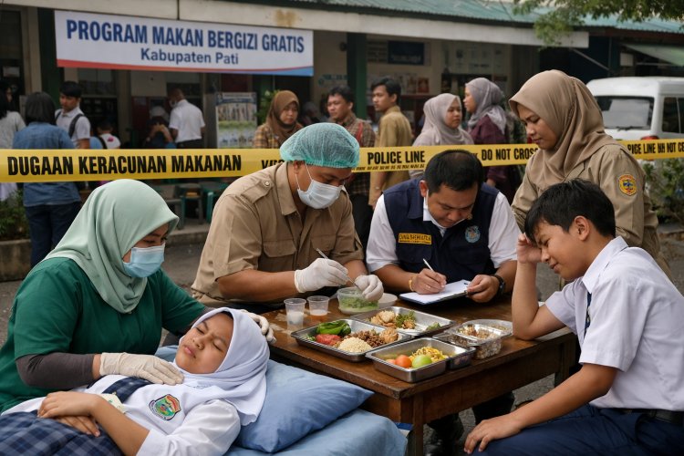 Dugaan Keracunan Makanan dalam Program MBG di Kabupaten Pati, Sejumlah Siswa Alami Mual dan Muntah