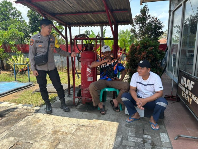 Cegah Terjadinya Tindak Kejahatan Jalanan, Polsek Tirtoyudo Laksanakan Patroli Siang hari
