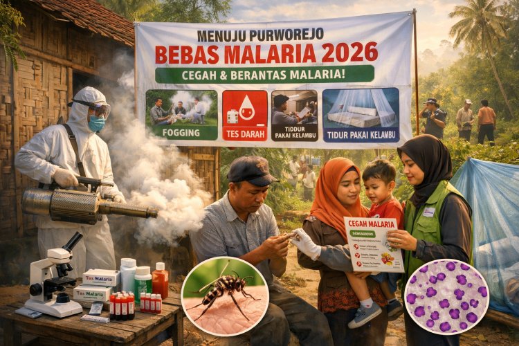 Purworejo Tingkatkan Upaya Pencegahan Malaria Jelang Lebaran 2026