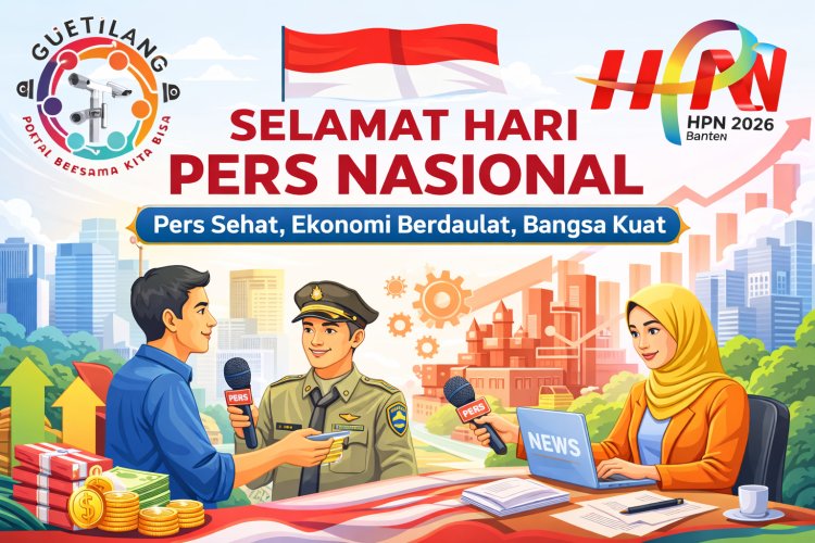 Hari Pers Nasional 2026 Dipusatkan di Banten, Angkat Tema Pers Sehat dan Bangsa Kuat