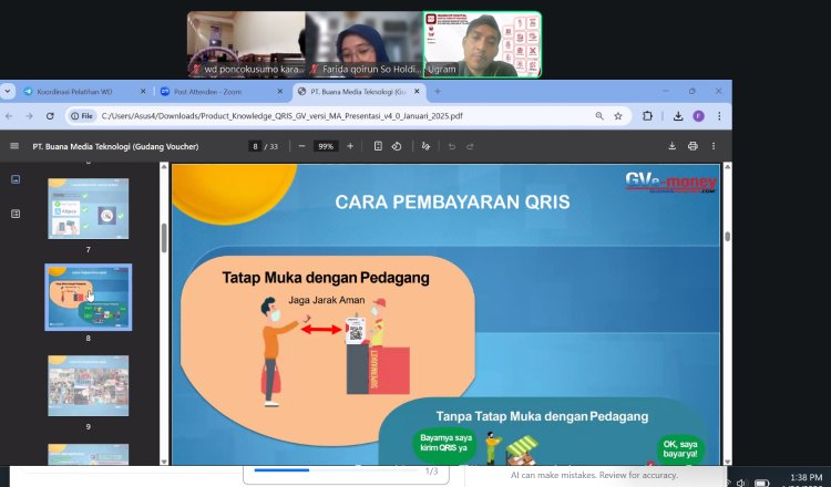 Mendorong Transaksi Non-Tunai, Pelatihan QRIS Dorong Pelaku Usaha Adaptif terhadap Pembayaran Digital