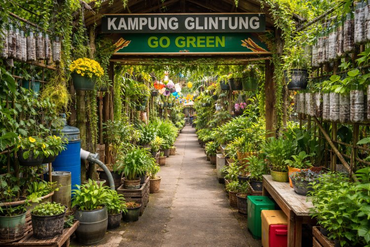 Menteri PPPA Tinjau Kampung Glintung Kota Malang, Soroti Peran Perempuan dalam Kelola Lingkungan dan Ekonomi Warga