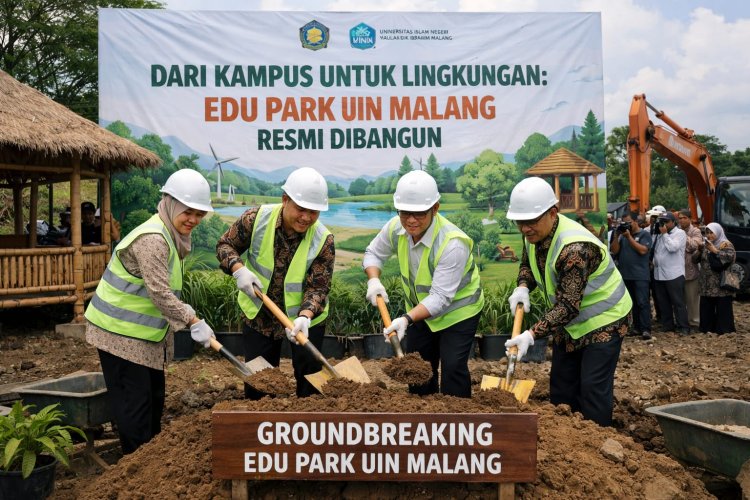 Dari Kampus untuk Lingkungan: Edu Park UIN Malang Resmi Dibangun