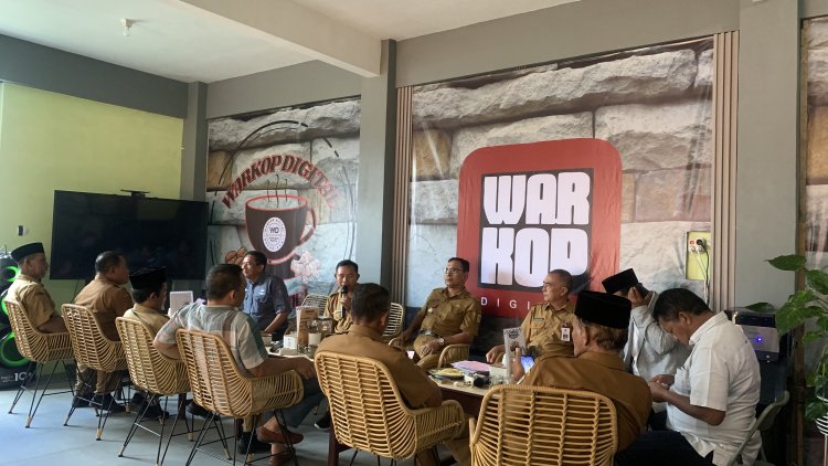 Warkop Digital Mekar Sari Jadi Ruang Diskusi Kepala Desa Bahas Program Kerja